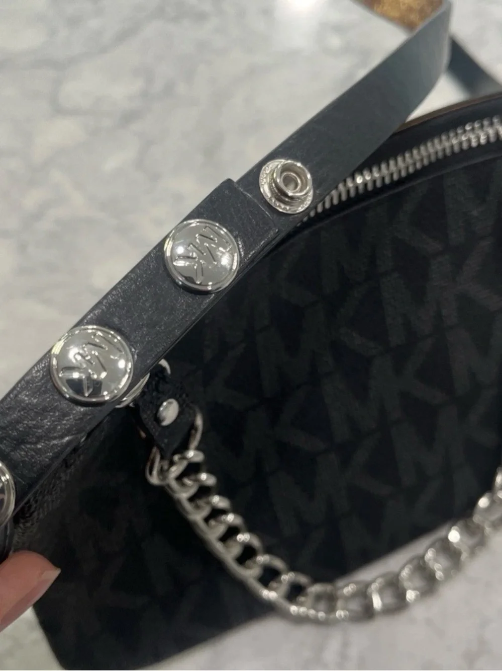 Michael Kors MK Signature Crossbody Belt Bag